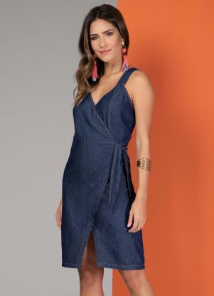 vestido jeans mole