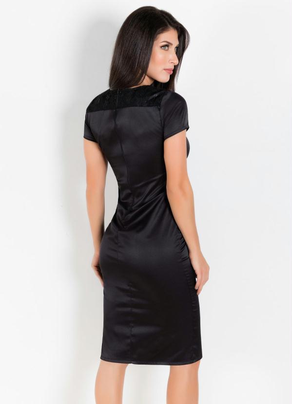 vestidos cetim evangelicos