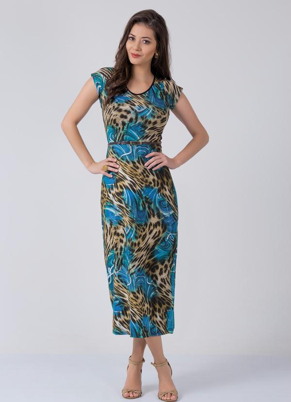 vestidos longuetes estampados