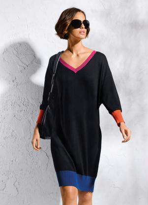 Vestido de Tric� (Preto)