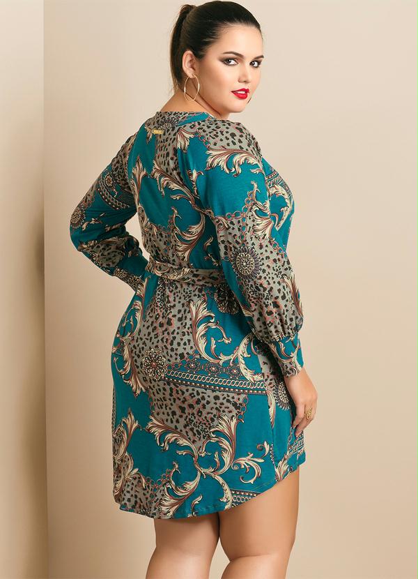 vestidos de seda plus size