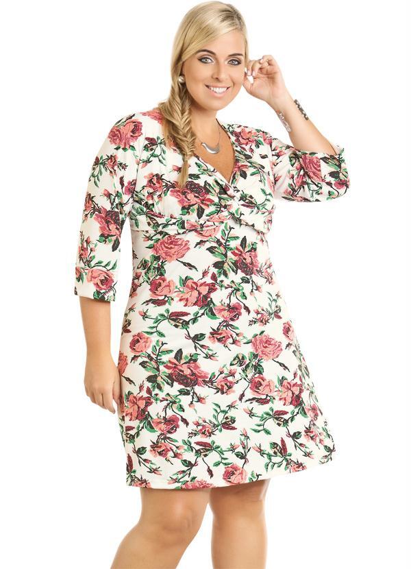 vestido floral posthaus