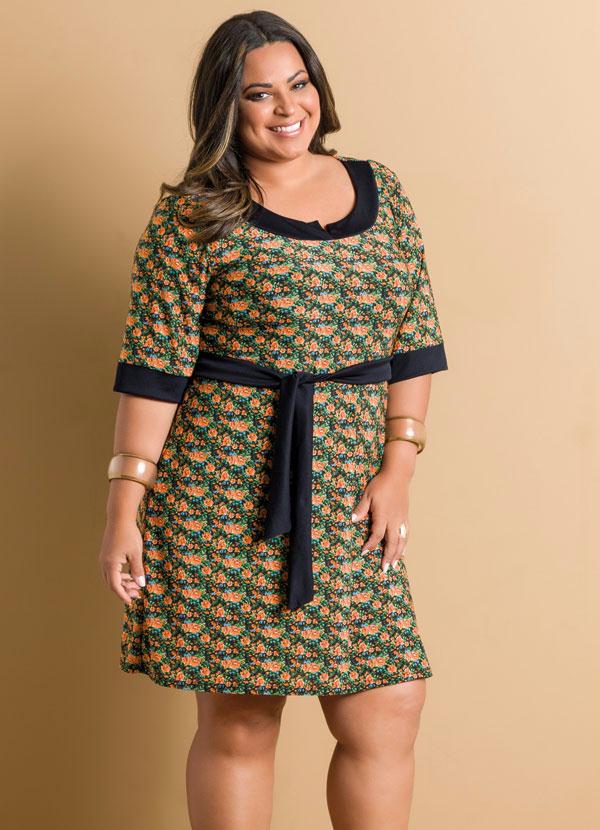 vestidos verão plus size