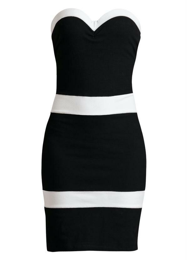 vestido de festa preto tomara que caia