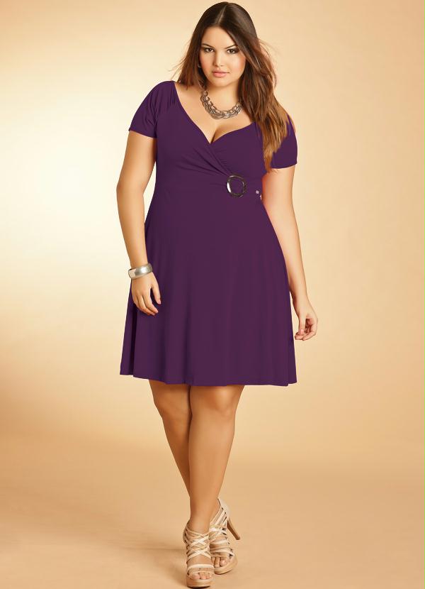 vestido roxo