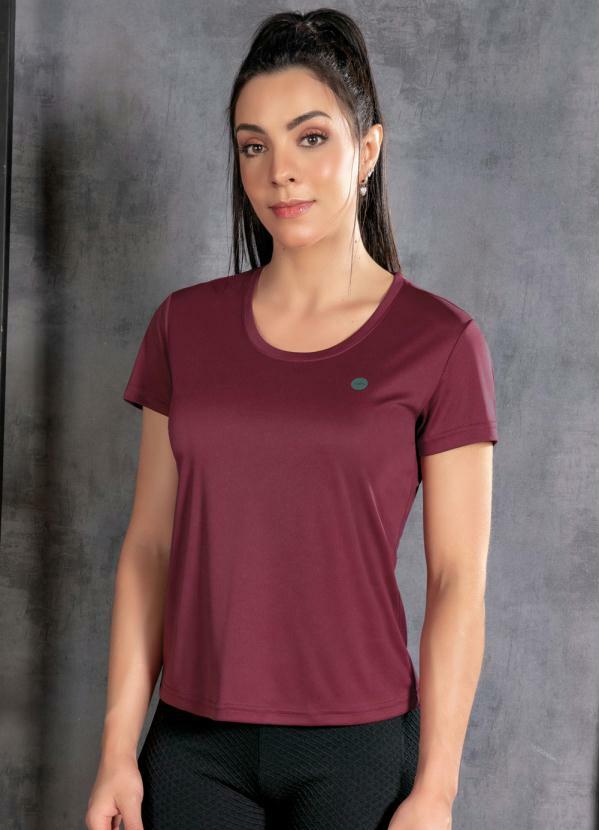 Camiseta Olympikus Essential (Vinho)
