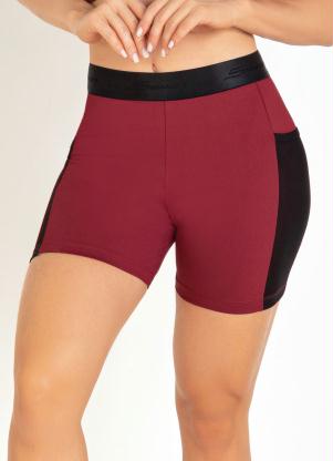 Short (Bord�) com Bolsos Sawary Fitness