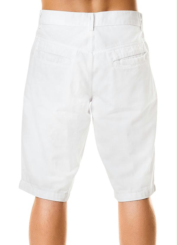 short branco jeans masculino