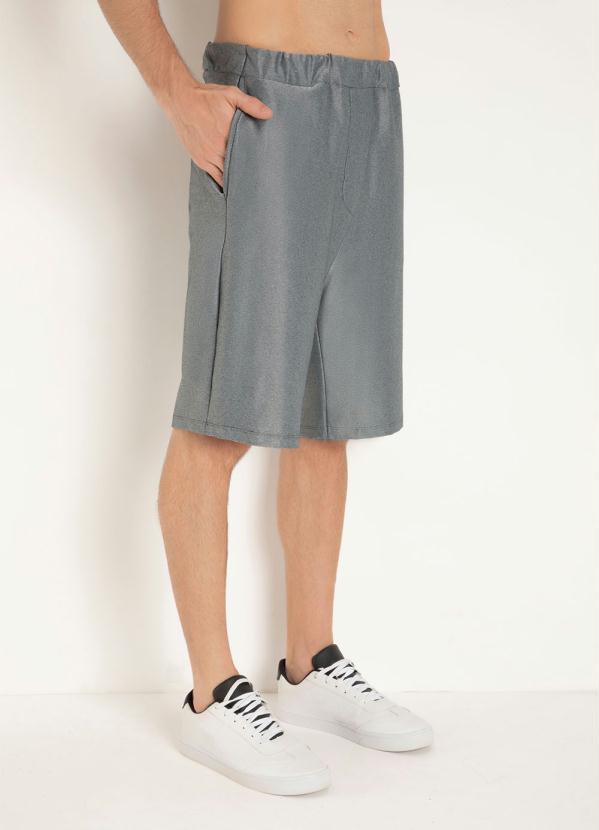 Bermuda (Cinza) com Bolsos Bermuda (Cinza) com Bolsos