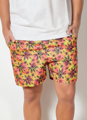 Bermuda de Banho em Tactel (Coqueiro)