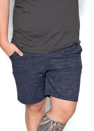Bermuda (Marinho) com C�s Ajust�vel Plus Size