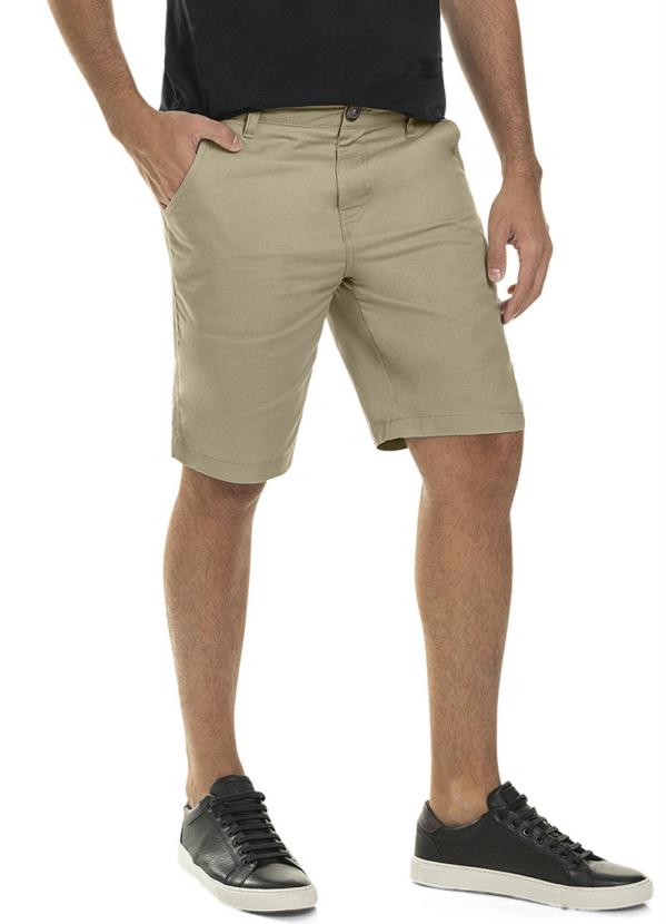 short masculino bege