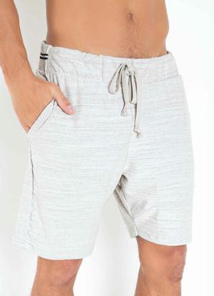 Bermuda (Mescla Branca) com Bolsos Rovitex