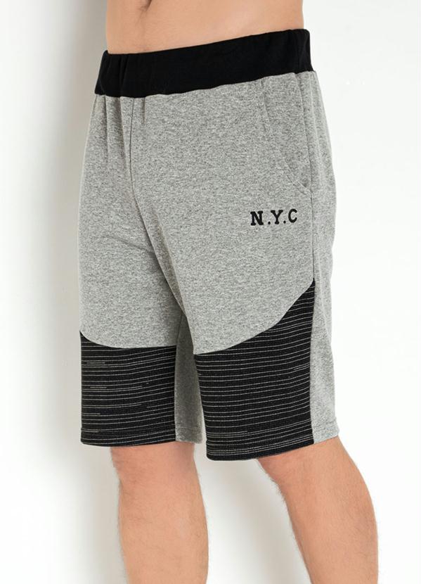 Bermuda (Mescla e Preta) com Bolsos Funcionais