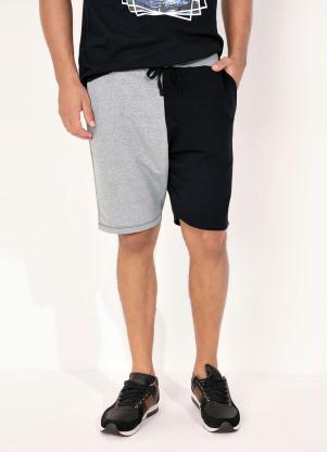 Bermuda (Mescla e Preta) com Bolsos Funcionais