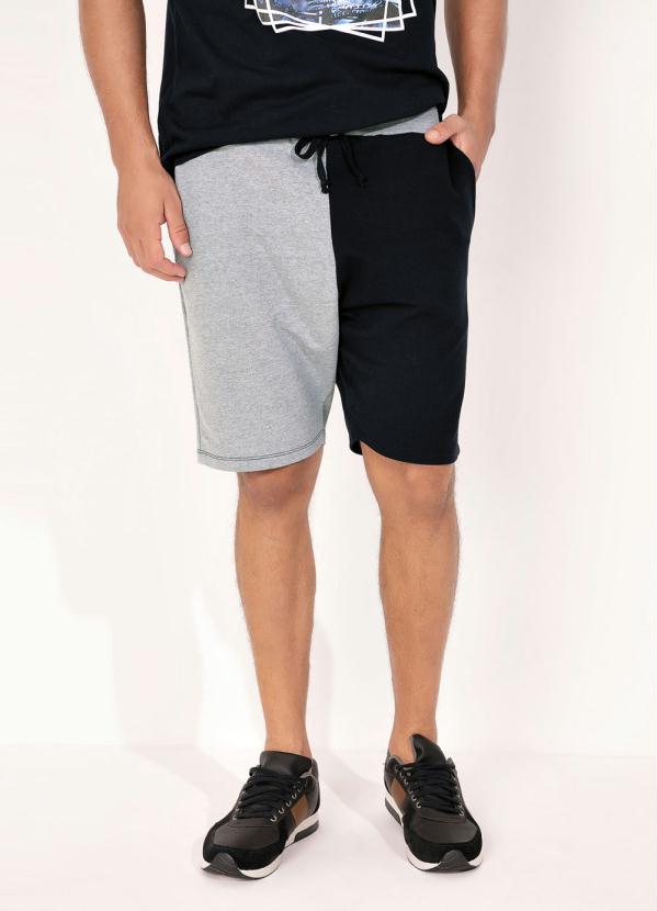 Bermuda (Mescla e Preta) com Bolsos Funcionais