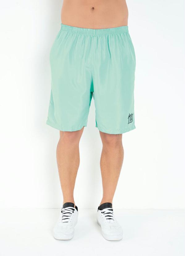 Bermuda (Verde �gua) com Bordado