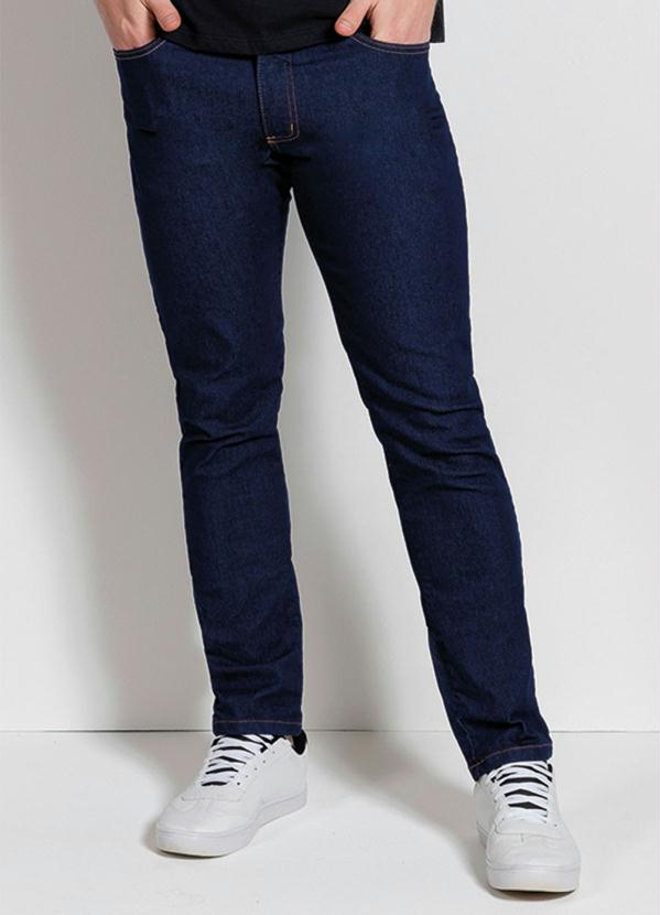 Calça Tradicional (Jeans) com Bolsos Calça Tradicional (Jeans) com Bolsos