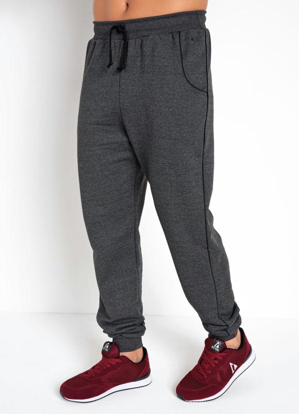 Cal�a (Mescla Chumbo) com Bolsos Funcionais