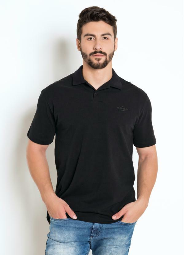 Camisa Polo Nicoboco (Preta)