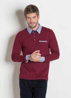 Camisa Manga Longa (Vinho)