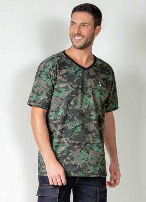 Camiseta Actual (Camuflada) com Mangas Curtas Camiseta Actual (Camuflada) com Mangas Curtas