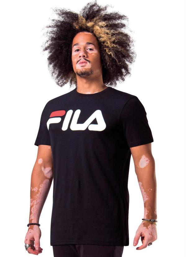 camiseta fila letter