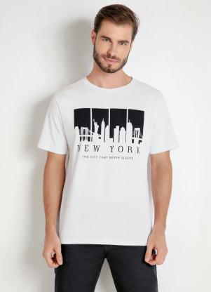 Camiseta Manga Curta (Branca)