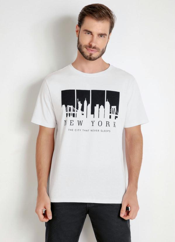 Camiseta Manga Curta (Branca)