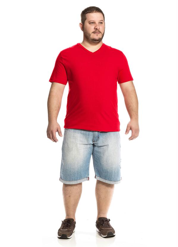 camisa masculina plus size