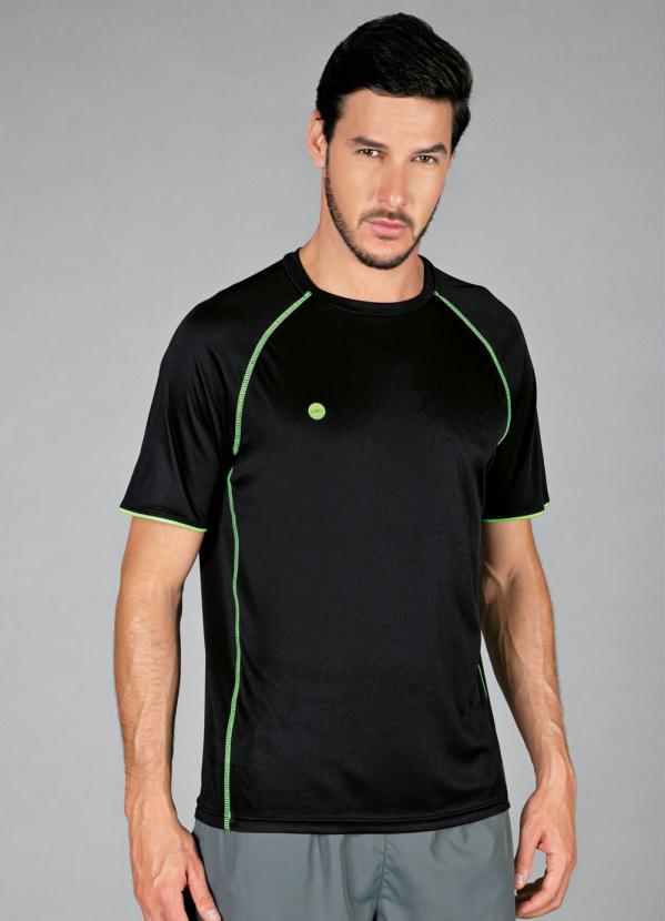 T-Shirt Olympikus Color (Preto) T-Shirt Olympikus Color (Preto)
