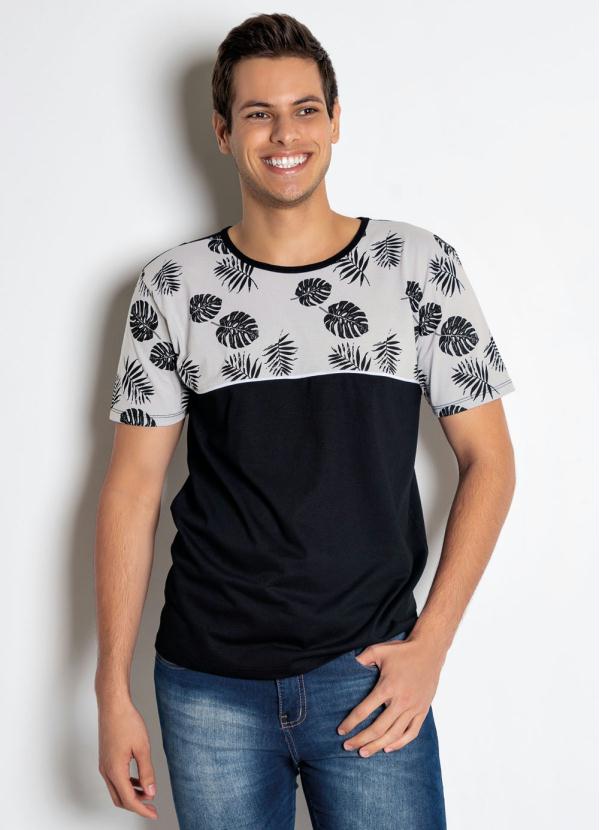 Camiseta Tropical (Preta)
