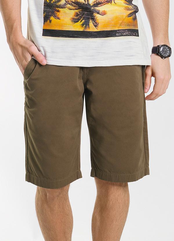 bermuda masculina marrom