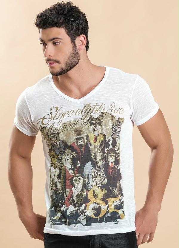 camisa estampadas masculinas