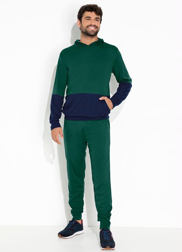 Conjunto (Verde e Marinho) Casaco e Cal�a