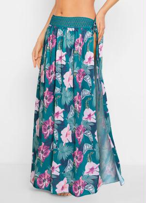 Sa�da de Praia (Mix Floral) com Amarra��o