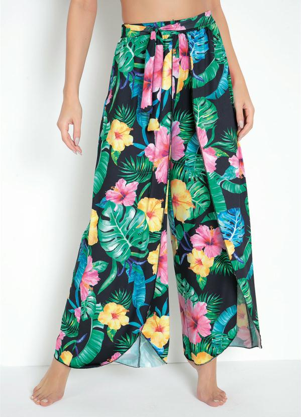 Saída de Praia (Tropicana) com Faixa para Amarrar Saída de Praia (Tropicana) com Faixa para Amarrar