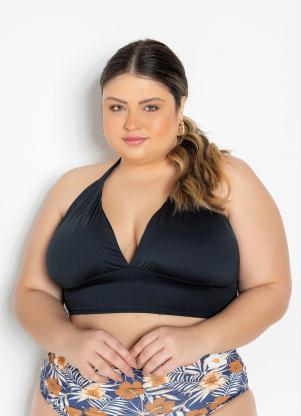 Busto Biquíni Plus Size (Marinho) Duplo Busto Biquíni Plus Size (Marinho) Duplo