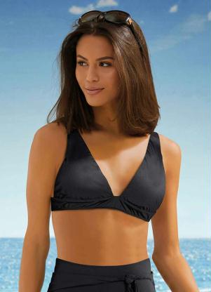 Busto Biqu�ni (Preto) com Bojo