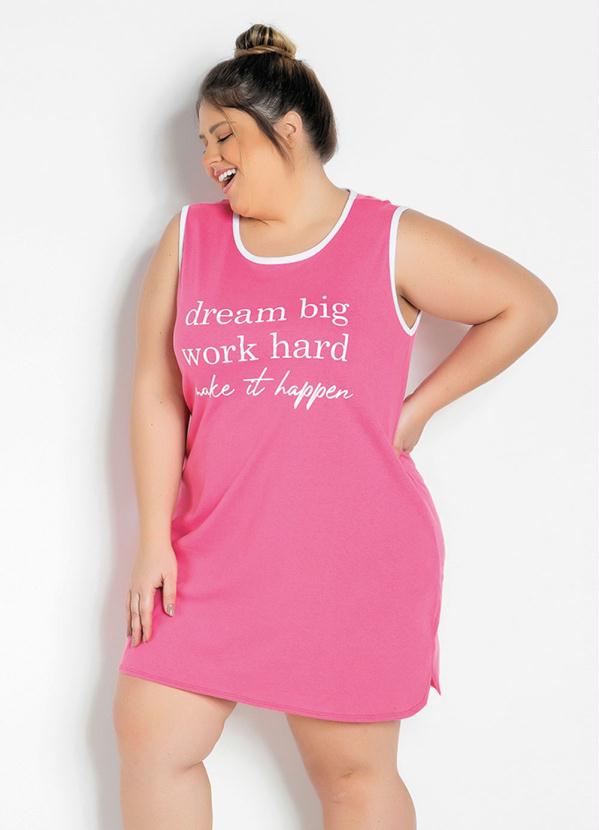 Camisola com Friso Contrastante (Pink)