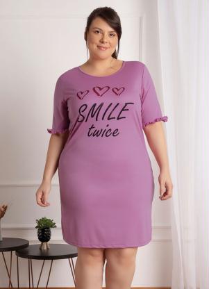 Camisola com Mangas em Babados (Ros�)