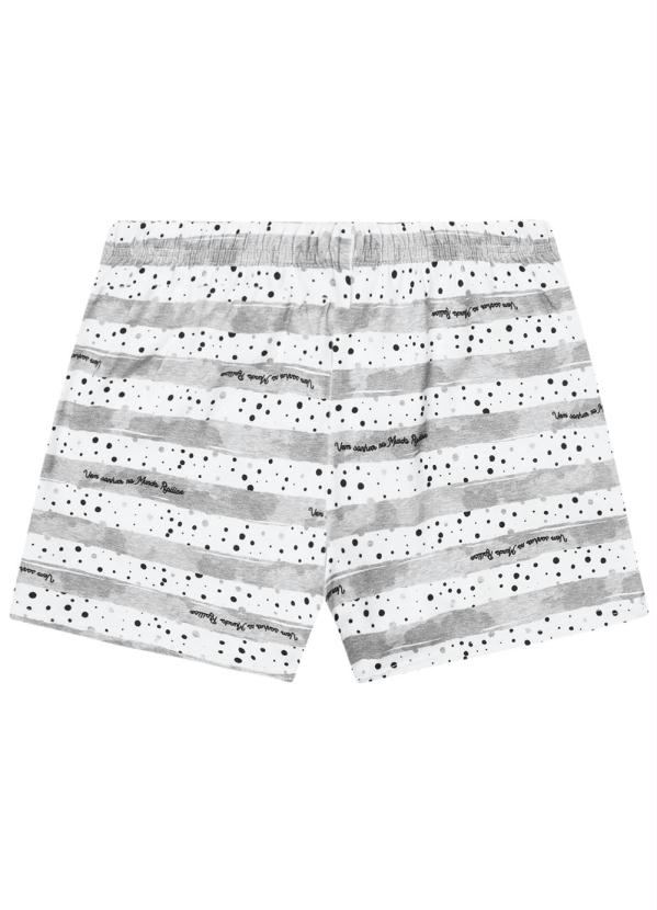 Pijama Branco Menina Mundo Ripilica - Lilica Ripilica