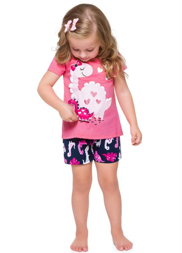 Pijama Feminino Rosa - Kyly