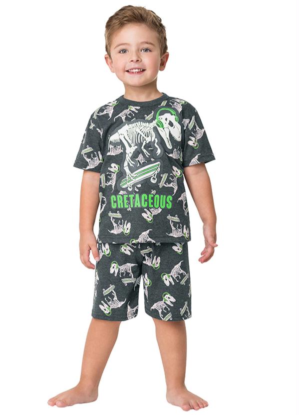 Pijama Infantil Masculino Mescla - Kyly