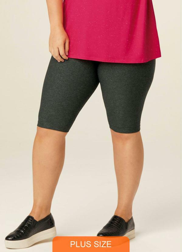 bermuda de lycra feminina plus size