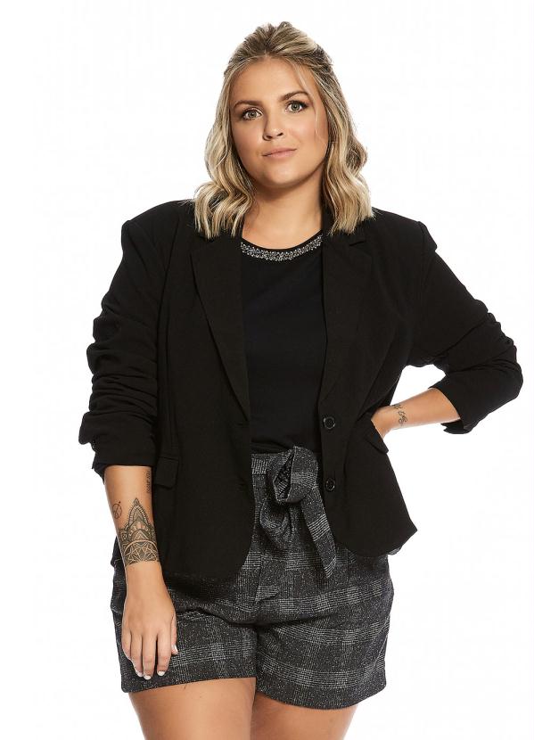 blazer em alfaiataria feminino