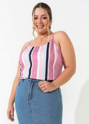 Regata (Listrada) com Al�as Plus Size