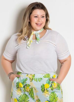 roupa branca plus size