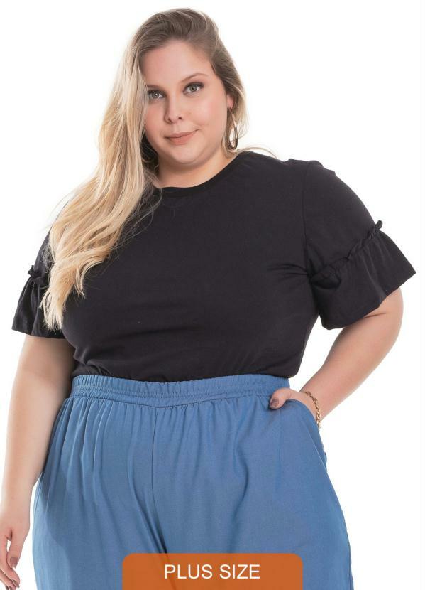 blusas plus size jovem
