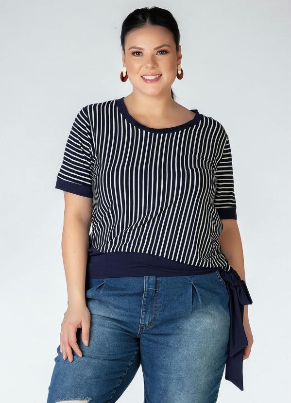 Blusa Plus Size (Listrada)